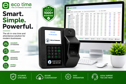 Business Fingerprint Time Clock System