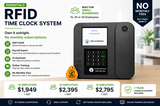 Essentials RFID Time Clock System